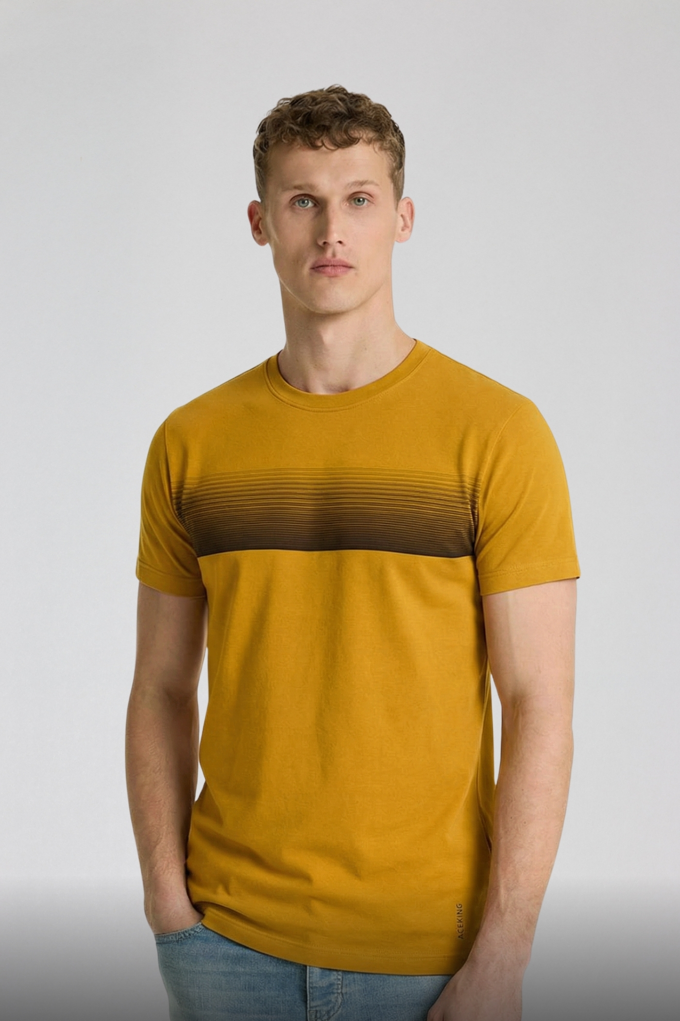 Printed Round Neck T-Shirt